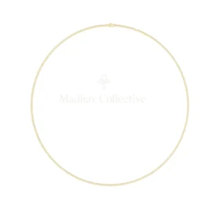 Solid Gold Chain Necklace, Minimalist Fine Jewelry